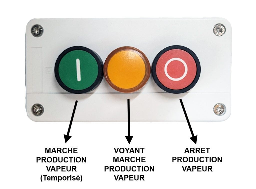 Boitier marche/arrêt + voyant